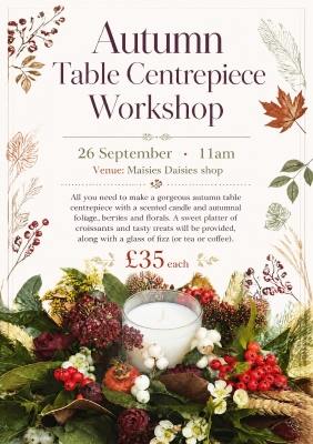 Autumn Table Centrepiece