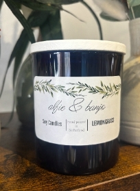 Alfie & Banjo Lemongrass Candle