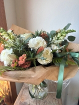 Timeless Handtied with Glass vase