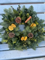 Natural Graveside Wreath