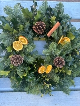 Natural Graveside Wreath